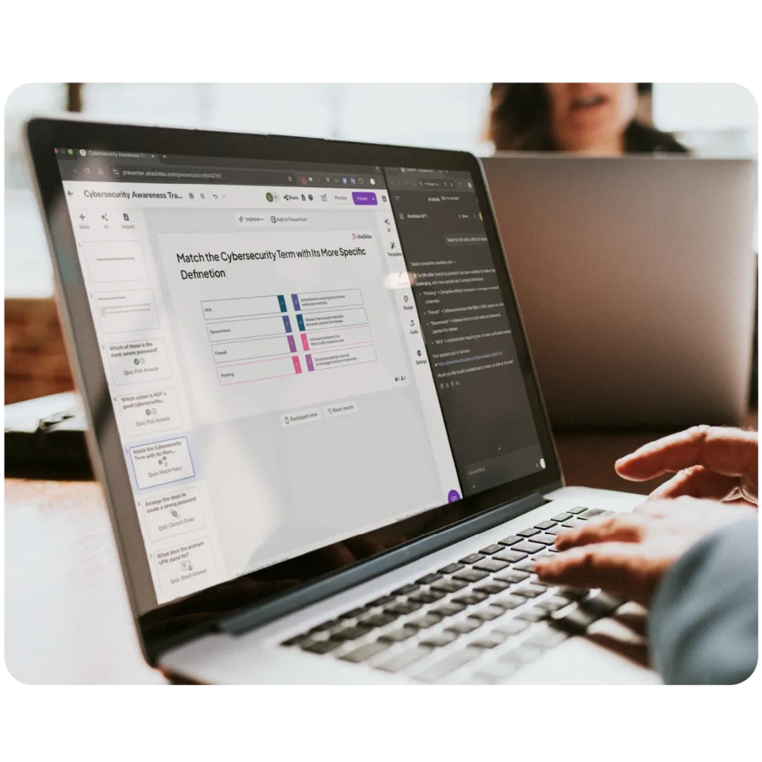 AhaSlides pou PowerPoint